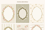 Natural Frames, Backgrounds, Pattern, a Pattern Graphic by Cozy pattern shop (Thumbnail 10 of 12)