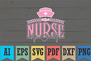 Nurse Shirt Design | Bold Nurse PNG, a Graphic by Vector Portal (Thumbnail 5 of 6)