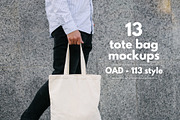 Bags Tote Mockup (OAD113 Liberty), a Merchandise Mockup by Arfis (Thumbnail 3 of 14)