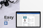 Vol.51 Resume & CV Template, a Resume Template by Hito Graphic (Thumbnail 6 of 8)