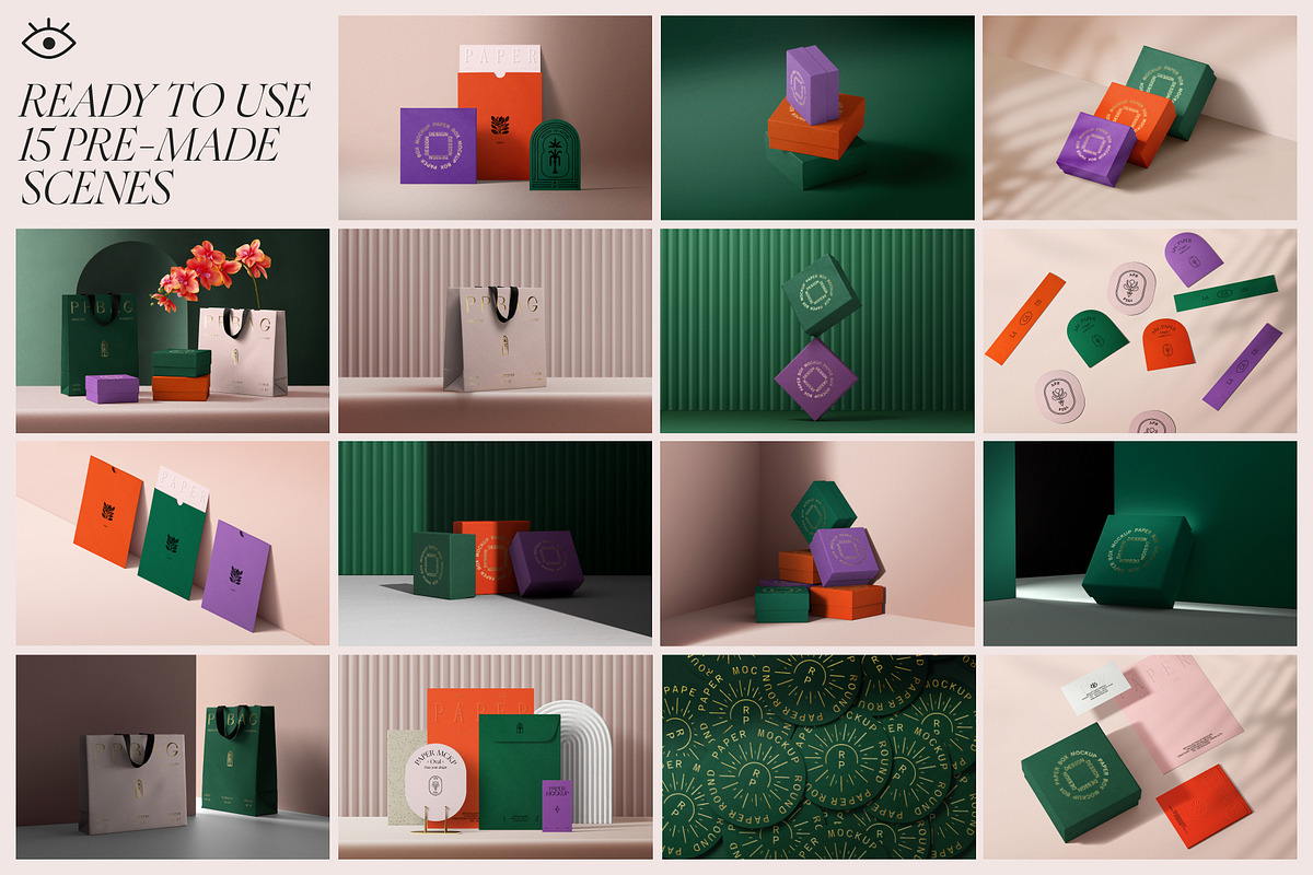 Branding mockup creator (168 PSD), a Product Mockup by Creatoom (Photo 12 of 12)