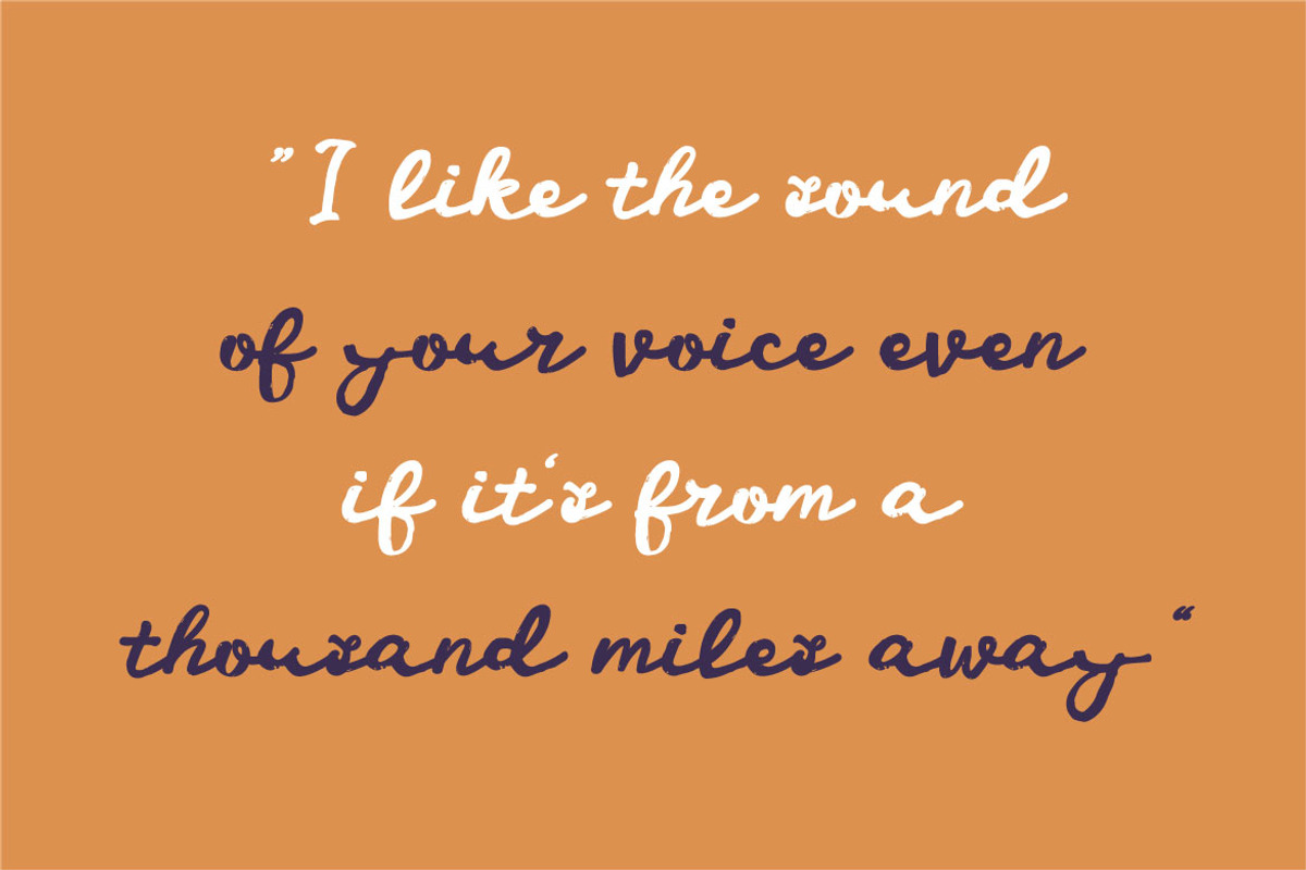 Radiansi - Vintage Script, a Script Font by Lemon Studio Type (Photo 3 of 7)