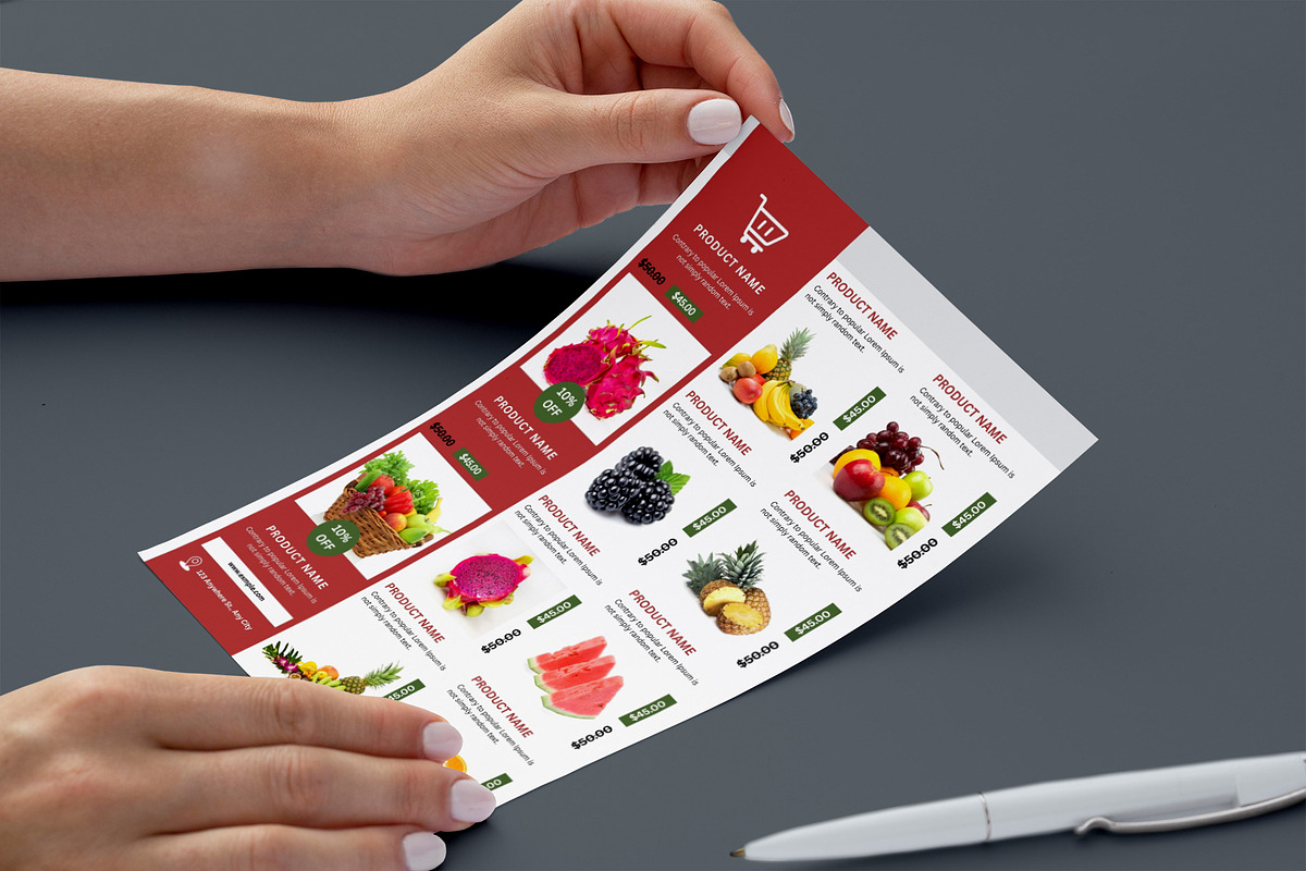 Christmas Products Flyer Template, a Flyer Template by Design Zone (Photo 3 of 5)