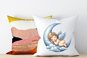 Christmas Angel Clipart, a Graphic by designcity5 (Thumbnail 5 of 5)