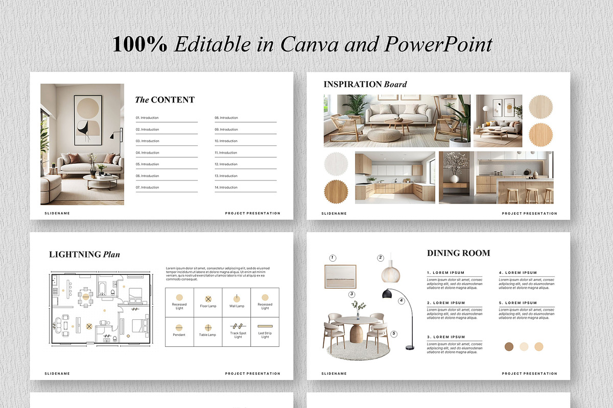 Minimal Interior Design Presentation, a Templates & Theme by SKY CREATION (Photo 4 of 6)