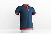 T Shirt Polo Mockup, a Shirt Mockup by Kenrichi (Thumbnail 2 of 4)