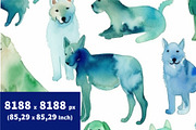 Pet Patterns 20 pcs. Cat, Dog, Bird, a Pattern Graphic by Patternization (Thumbnail 3 of 3)