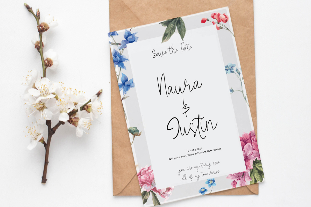 Anisaly Business Font preview 2