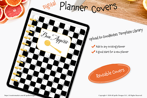 Recipe & Meal Planner Digital Cover