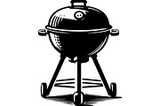 Barbecue Grill SVG Bundle Set, a Graphic by Creativeshirt (Thumbnail 5 of 11)