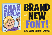 AG SNAX DISPLAY, a Sans Serif Font by Ant Gardner (Thumbnail 2 of 5)
