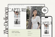Photographer Squarespace Template, a Squarespace Template by Eden Origin Studio (Thumbnail 1 of 11)