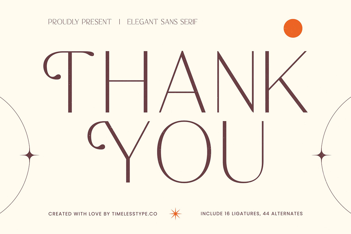 Rafbela Egitha Elegant Sans Serif, a Sans Serif Font by timelesstype.co (Photo 20 of 20)