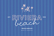 Hotel Riviera | Font collection, a Handwritten Font by AngelinaKovel (Thumbnail 8 of 16)