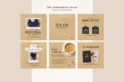 50 Instagram Templates - PS & Canva, a Social Media Template by Imagination Area (Thumbnail 3 of 5)