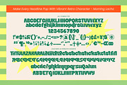 Morning Lacho Chunky Display Sans, a Sans Serif Font by timelesstype.co (Thumbnail 9 of 10)