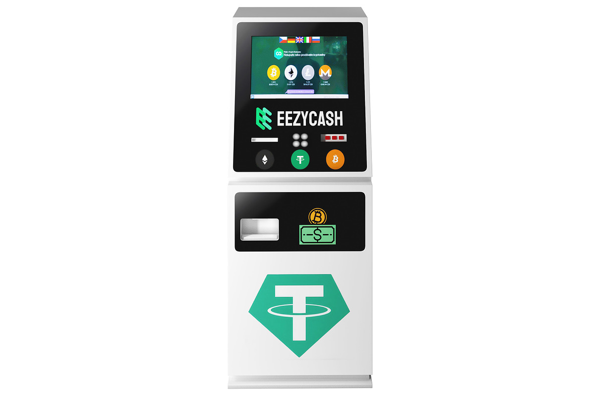 Bitcoin ATM machine bank
