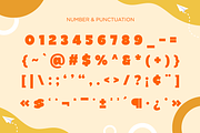 Crumbo - Playful Bold Display, a Sans Serif Font by Say Studio (Thumbnail 11 of 14)