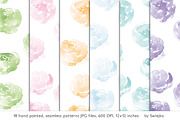 Watercolor seamless pattern, stripes, a Texture Illustration by swiejko (Thumbnail 4 of 4)