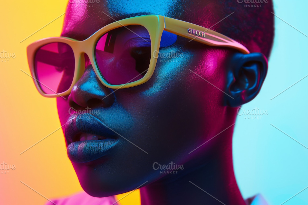 109 Fashion models in sunglasses, a Beauty & Fashion Photo by Handmadefont (Photo 50 of 113)