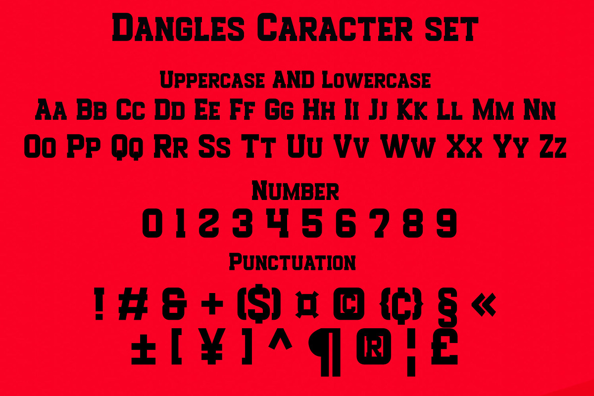 Dangles, a Serif Font by Canden Meutuah (Photo 6 of 8)