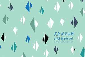 Random Diamonds | Seamless Patterns