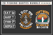 fishing t shirt design bundle, a Graphic by Uniquesvg99 (Thumbnail 5 of 7)