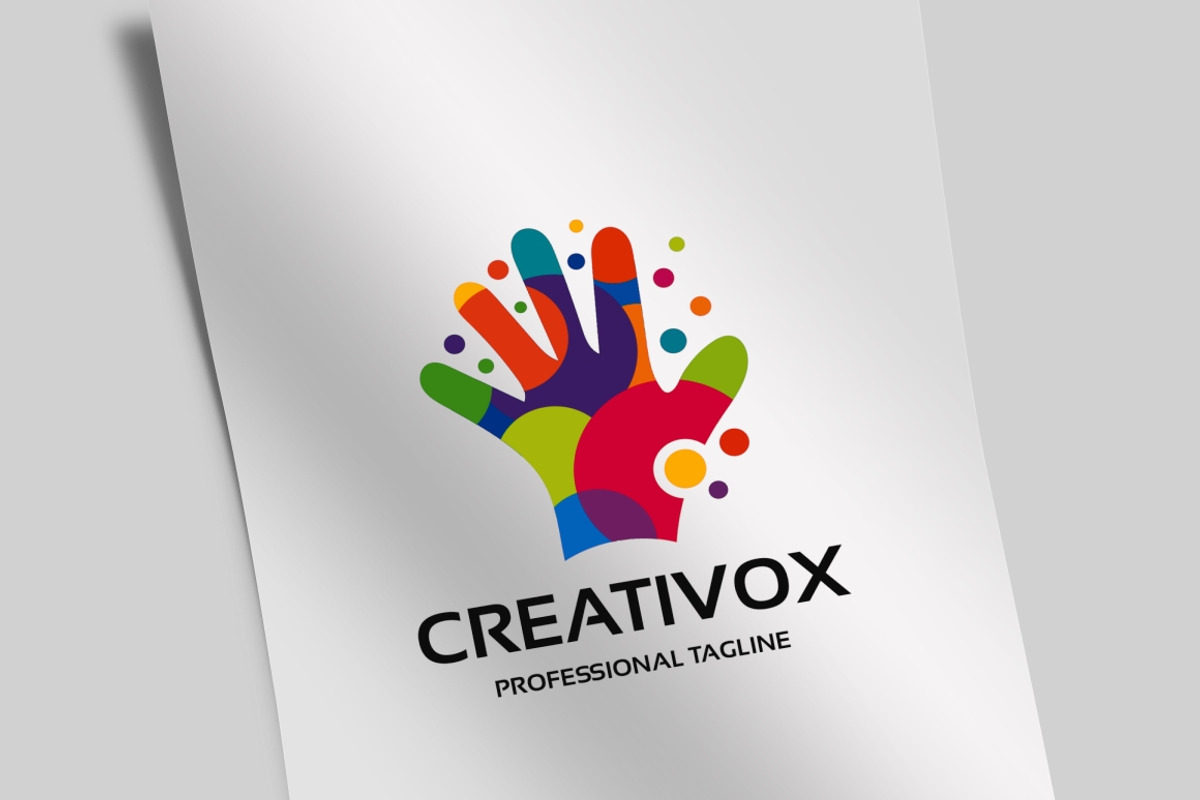Creative Hand Logo, a Branding & Logo Template by Design_Planet