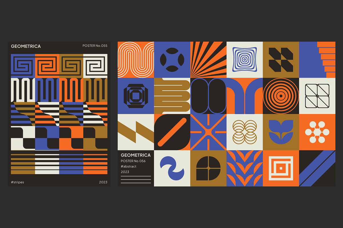 Geometrica Vol.2 – Brutalist Kit, an Object Graphic by Léo Alexandre (Photo 13 of 15)