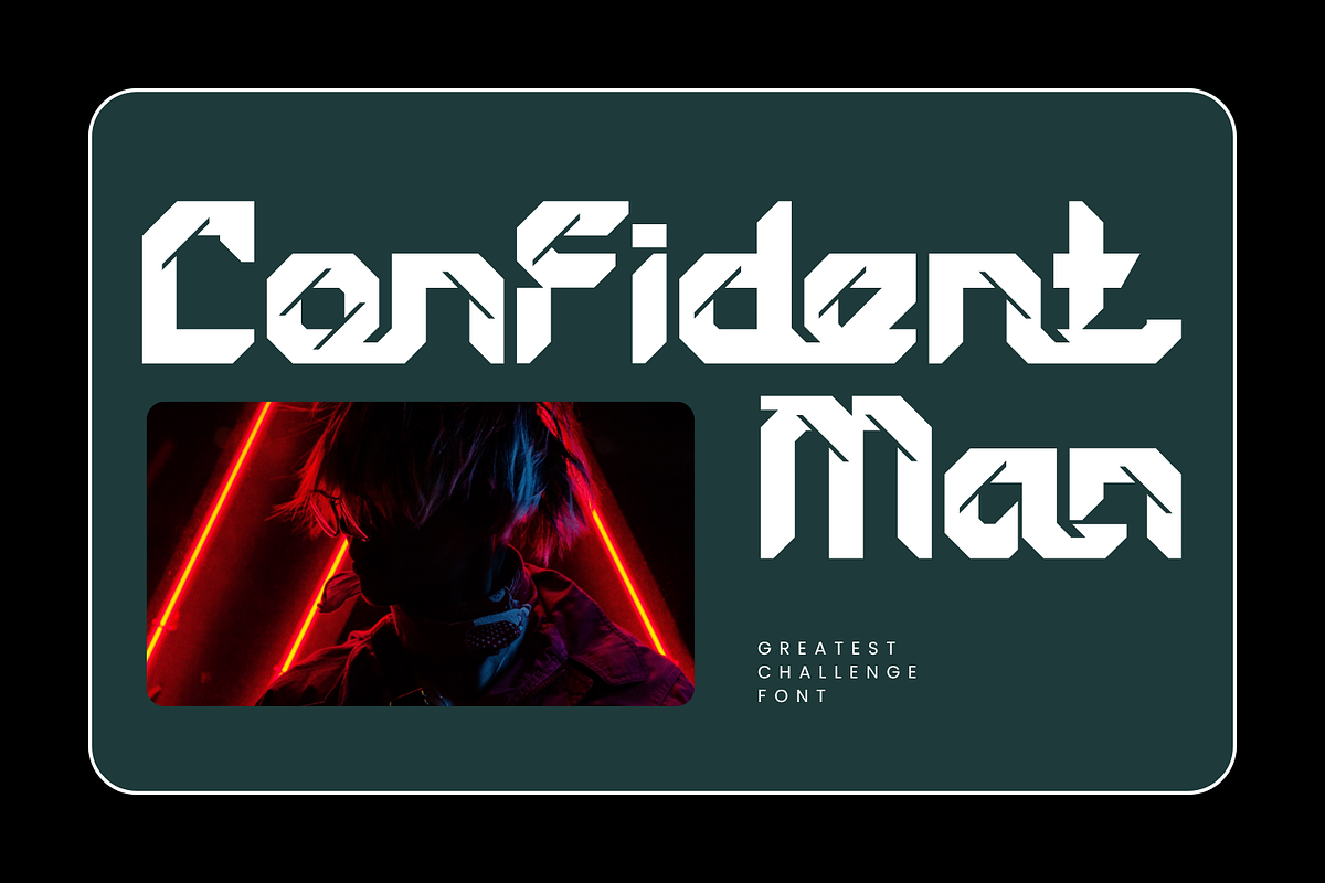 Greatest Challenge - Tech Font, a Sans Serif Font by 177Studio (Photo 1 of 5)