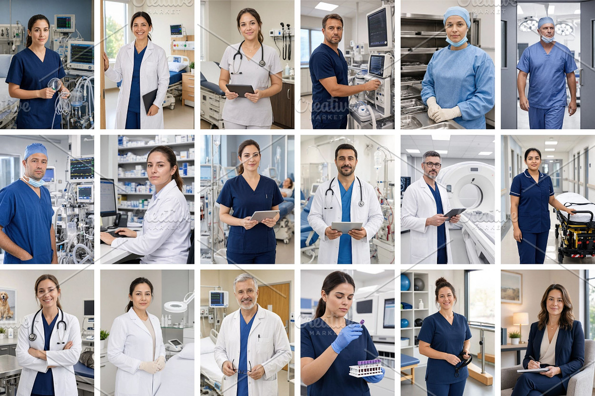 75 Medical Stock Photos Bundle, a Health & Medical Photo by Selenique Studio (Photo 6 of 10)