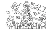 Merry Christmas and happy new year, an Animal Illustration by Somjai King (Thumbnail 4 of 10)