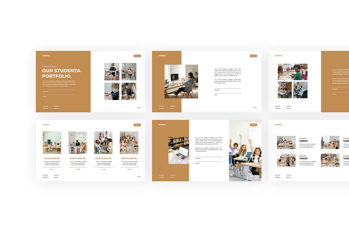 Studenta - An Education Presentation, a Presentation Template by Universitype (Photo 5 of 9)