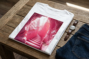 Pink Rock Cave Stairs Background, a Nature Photo by Aura Canyon HQ (Thumbnail 8 of 8)