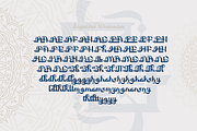 Dzakiyah - Arabic Font, a Symbol Font by madeDeduk (Thumbnail 10 of 10)