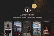 30 Reels for Ambitious and Elegant, a Social Media Template by Ink Gallery (Thumbnail 1 of 5)