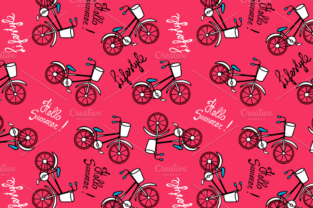 6 transport seamless pattern, a Pattern Graphic by EvgeniaV (Photo 5 of 7)