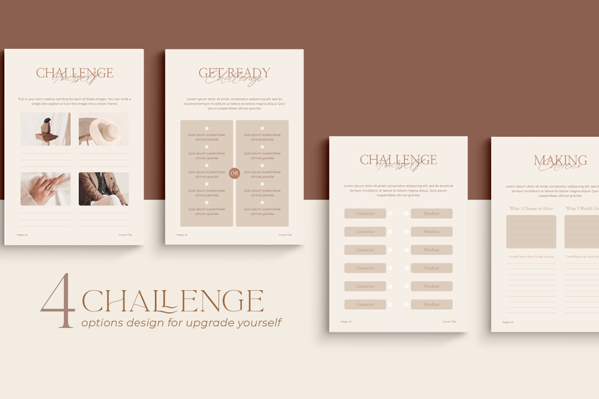 WorkBook Creator for Coach CANVA PS, a Magazine Template by Eviory (Photo 16 of 49)