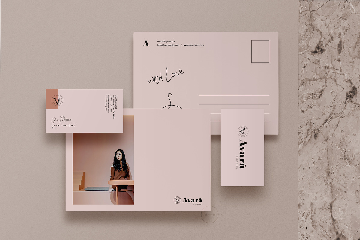 Brand Stationery Pack • Avarä, a Stationery Template by Nonola (Photo 3 of 9)