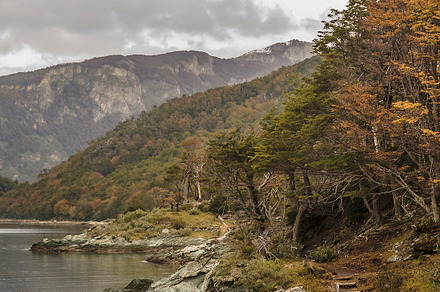 Zarategui cove, ushuaia, argentina, a Photo by DanFLCreativo