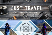 Travel Based PSD Facebook Templates, a Social Media Template by Brandspark (Thumbnail 4 of 6)