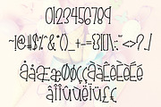 Chick-A-Leigh, a Serif Font by Kitaleigh (Thumbnail 3 of 5)