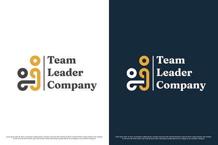 Leader Group Logo Design Template