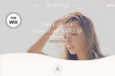 Wix Coaching Website Template, a Wix Template by Primavera Studio Design