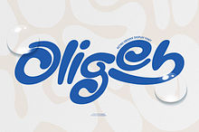 Oligeb – Retro Groove Display Font