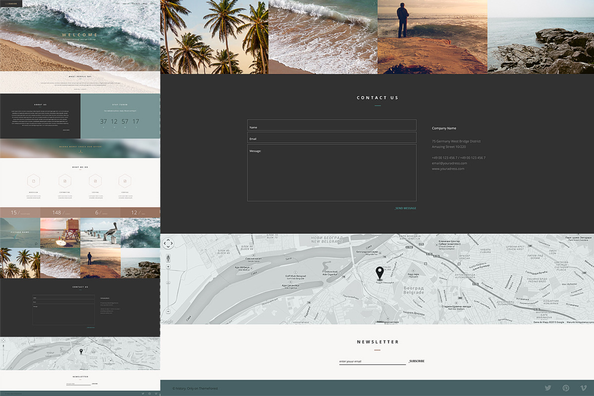 Seaside - One Page Template HTML, a Landing Page Template by CapitalTemplate2 (Photo 4 of 5)