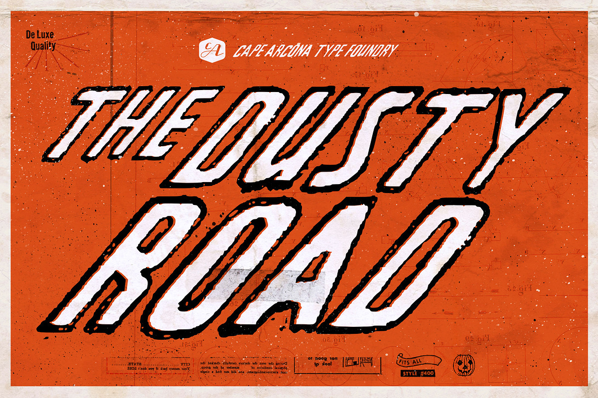 CA WeirdStories, a Sans Serif Font by Cape Arcona Type Foundry (Photo 2 of 7)