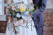 Mallona Script Signature Monoline, a Script Font by MC Creative (Thumbnail 3 of 8)