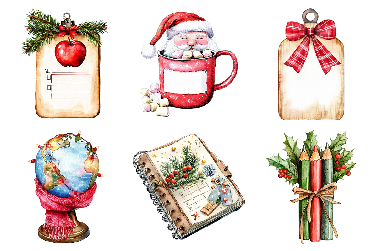 Christmas School Teacher Sublimation, an Illustration by Daily.Designs (Photo 4 of 5)