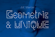 Mortar Display Font, a Font by Crafted by AKD (Thumbnail 6 of 8)
